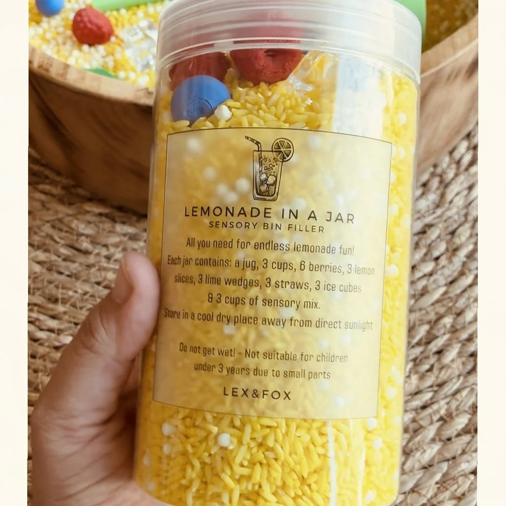 Pour & Play- Lemonade in a Jar