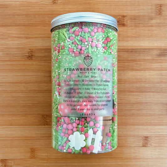 Pour & Play- Strawberry Patch