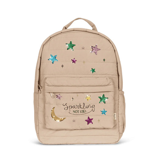 Juno Quilted backpack- Sparkles