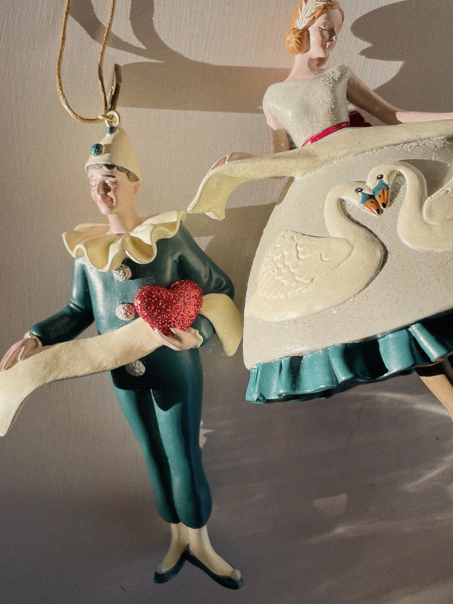 Christmas Swan Ballerina Ornament