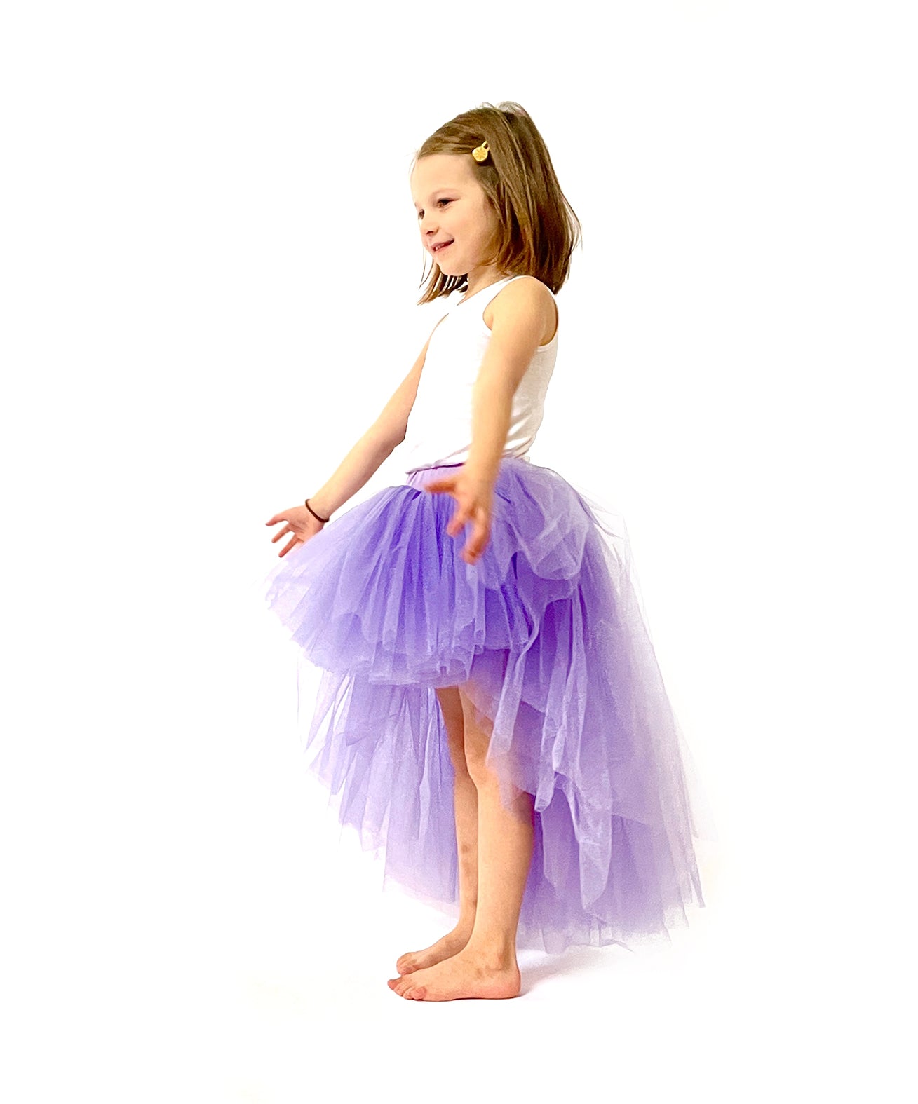 Long Rock Tutu- Purple