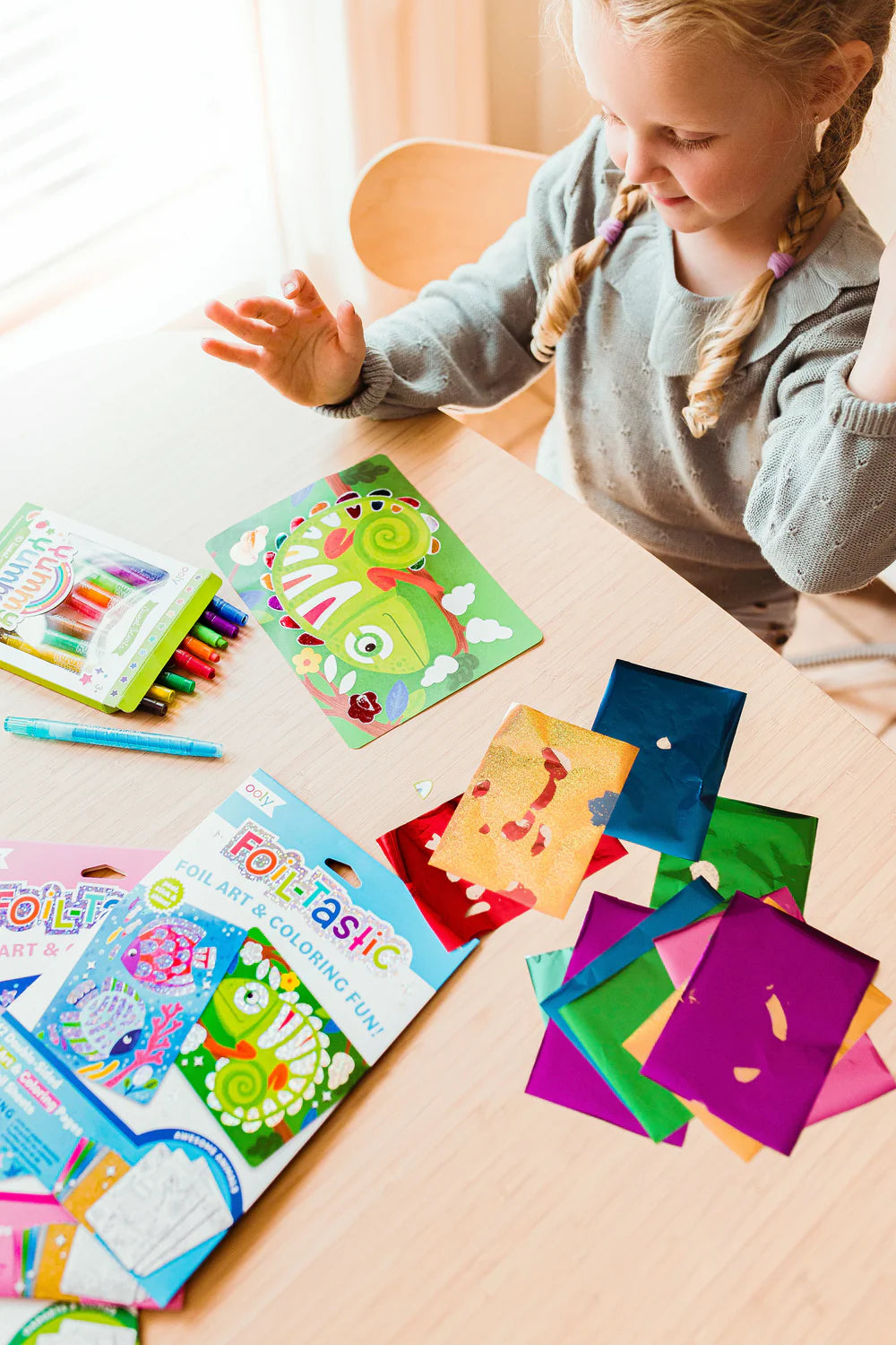 Foil-tastic: Foil Art & Coloring Fun - Gadgets & Gizmos (36 PC Set)