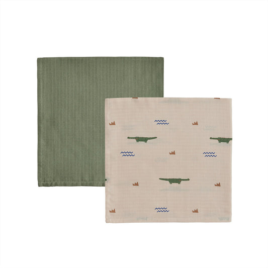 Crocodile Muslin 2 Pack