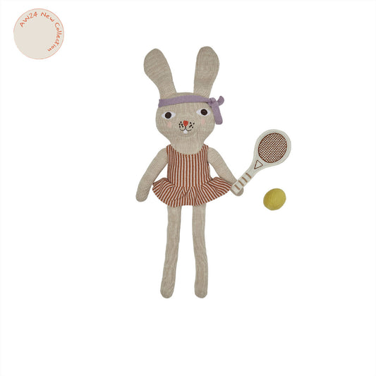 Miew Rabbit Tennis Doll