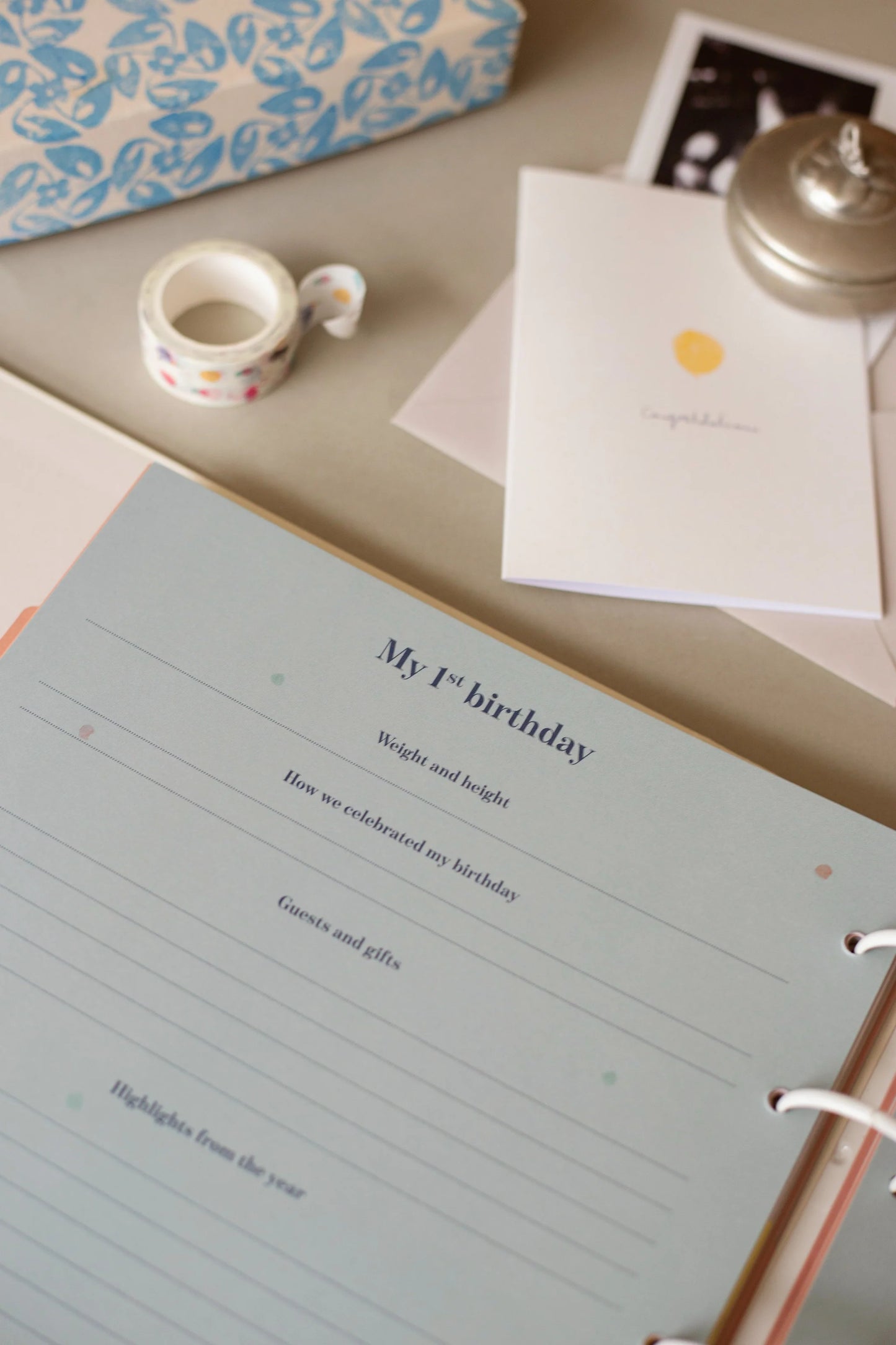 My First Baby Journal- New Born