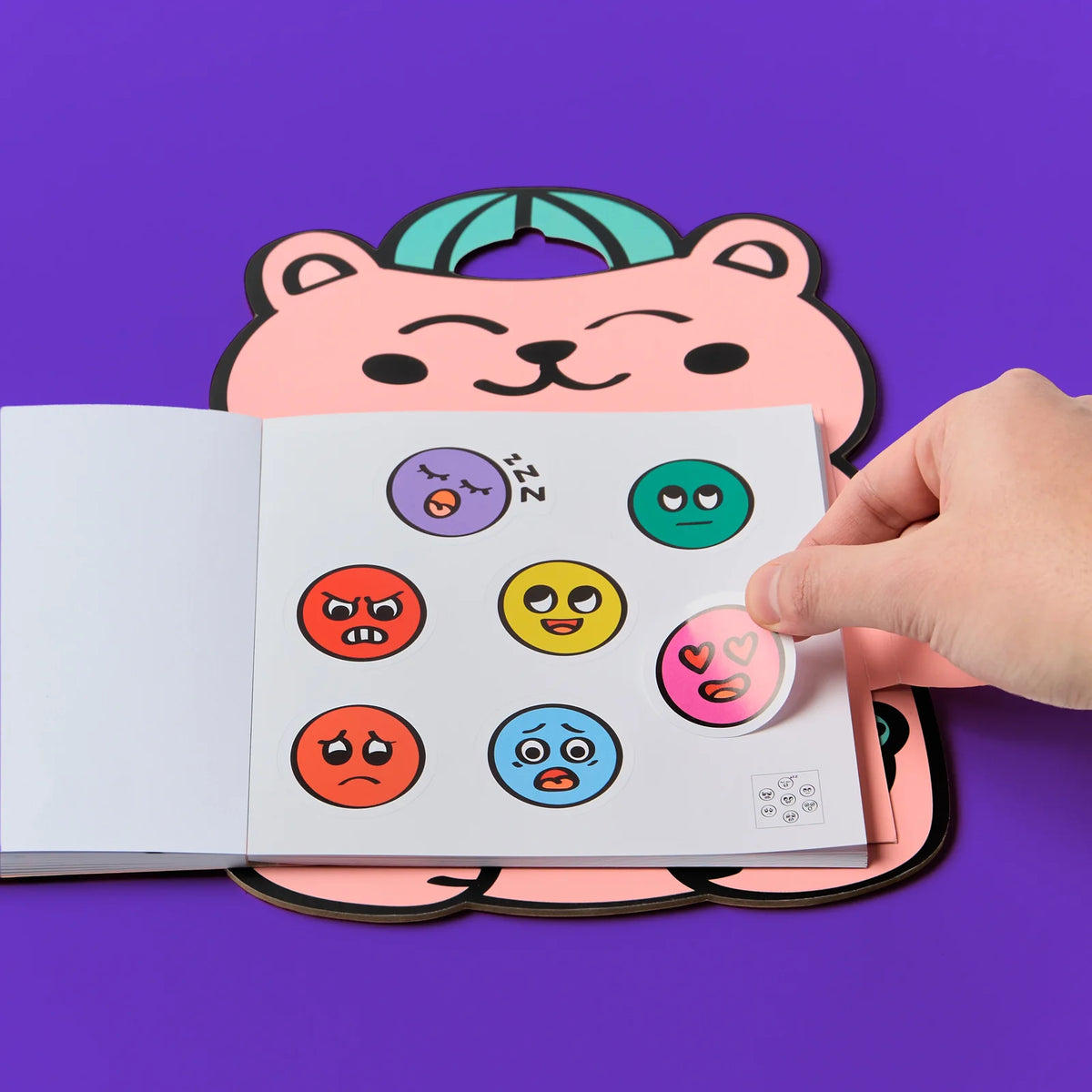 Montessori Sticker Book- Emotions