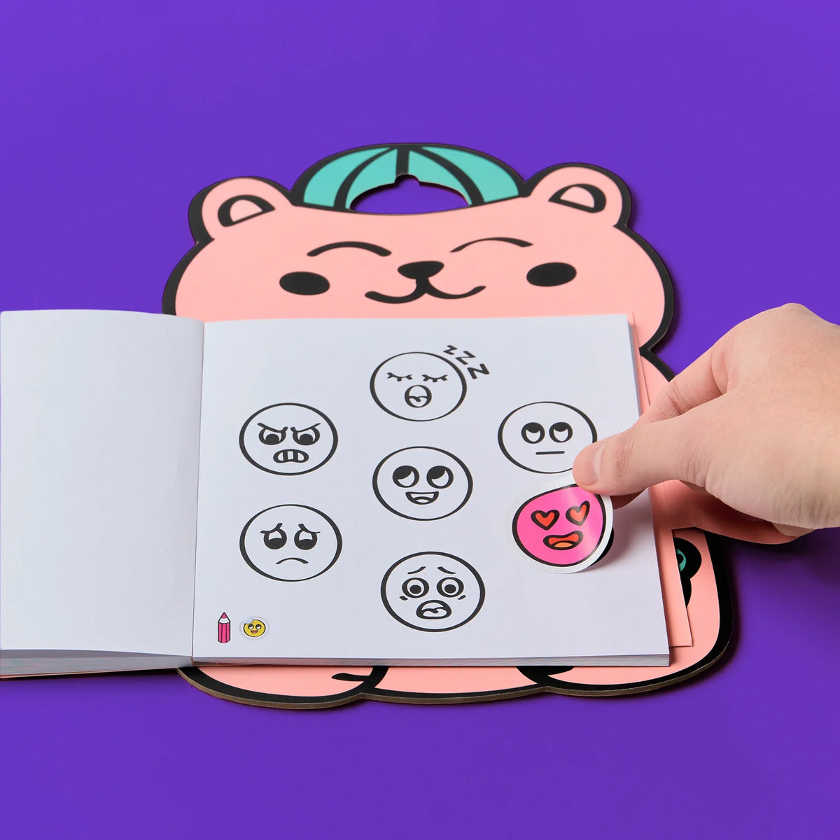 Montessori Sticker Book- Emotions