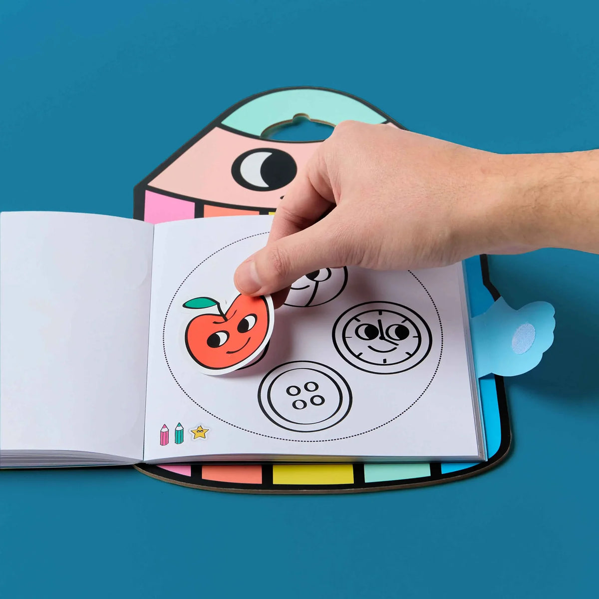 Montessori Sticker Book- Geometric Shapes