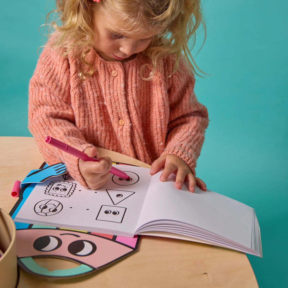 Montessori Sticker Book- Geometric Shapes