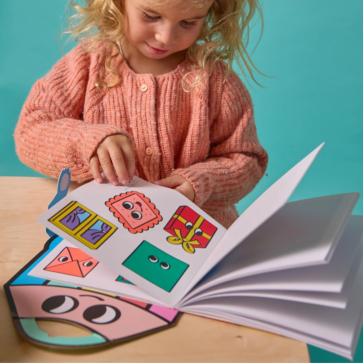 Montessori Sticker Book- Geometric Shapes