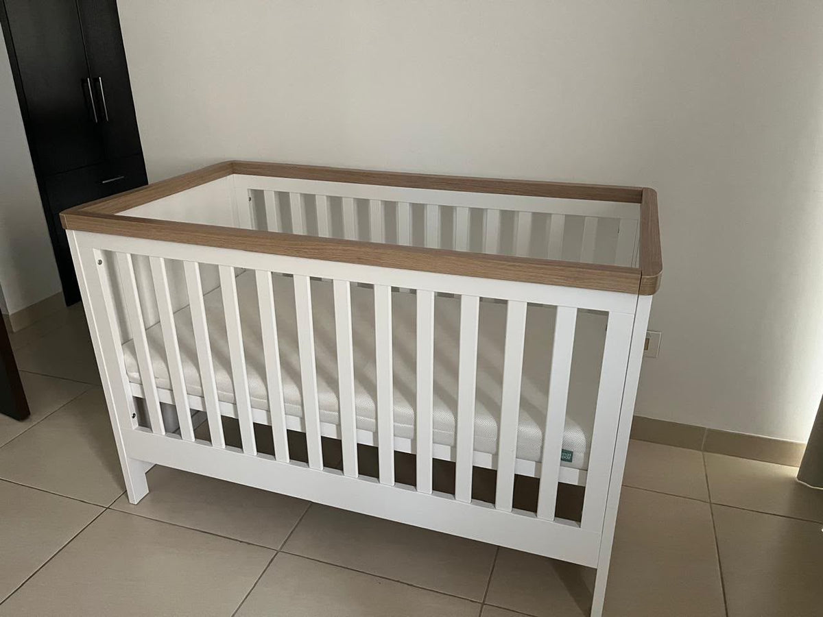 Mamas and Papas Cot bed- White Oak