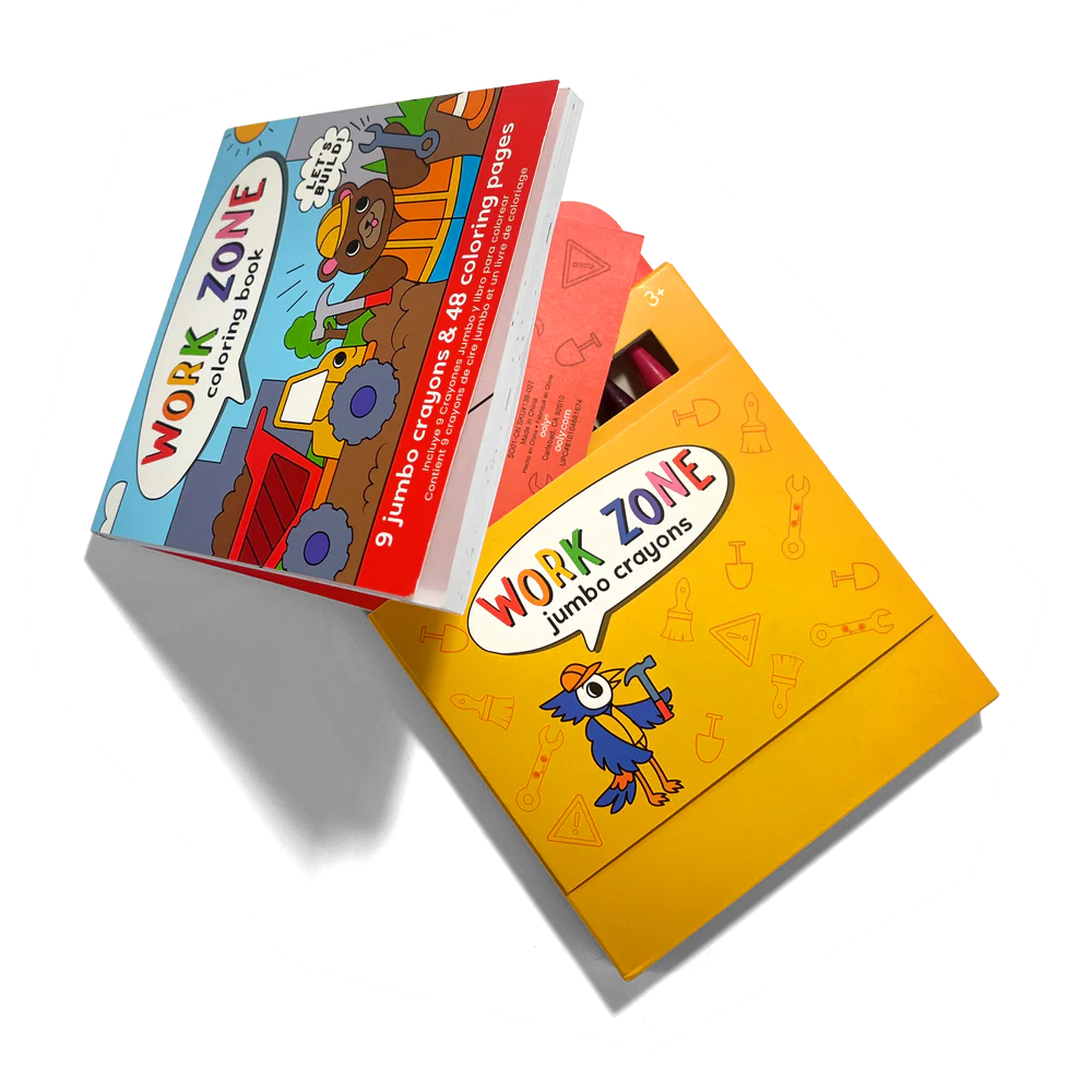 Carry-Along: Coloring Book Set - Zone (10 PC Set)