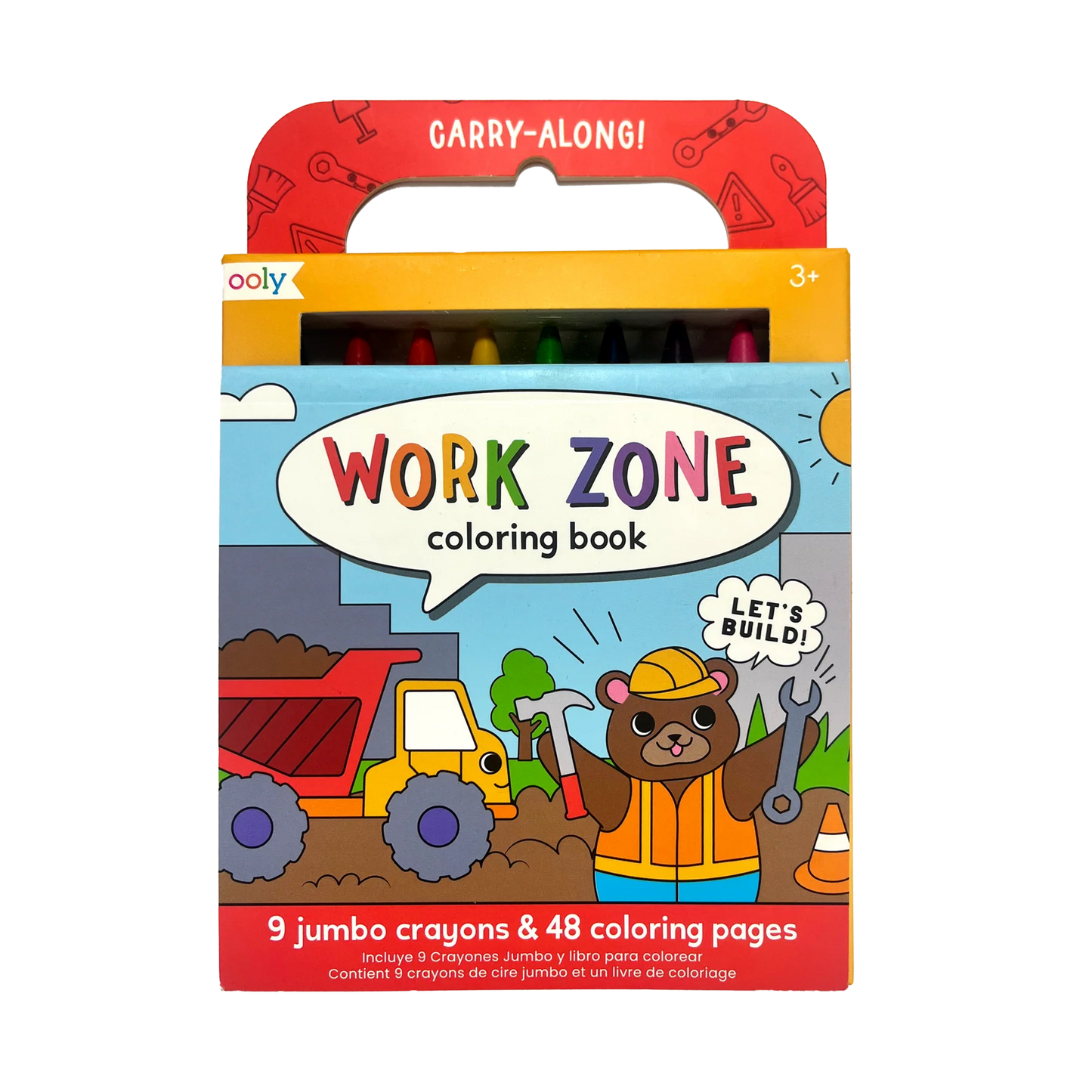 Carry-Along: Coloring Book Set - Zone (10 PC Set)
