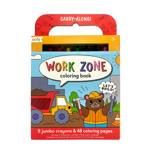 Carry-Along: Coloring Book Set - Zone (10 PC Set)
