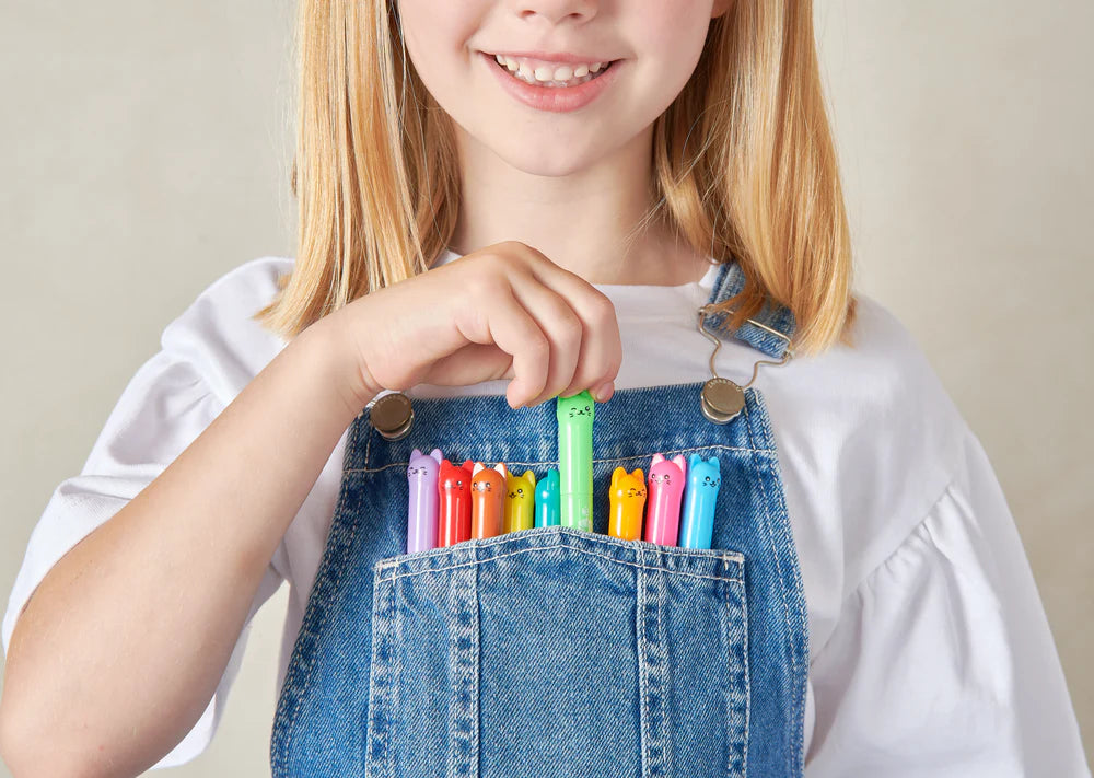 Cat Parade Watercolor Gel Crayons - Set Of 12