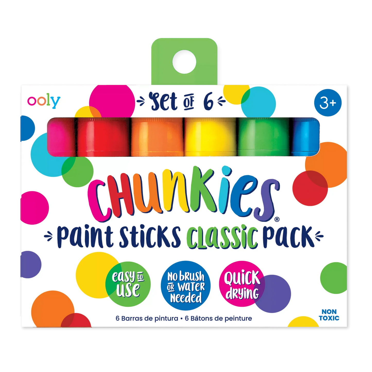 Chunkies Paint Sticks - Set Of 6 - Classic
