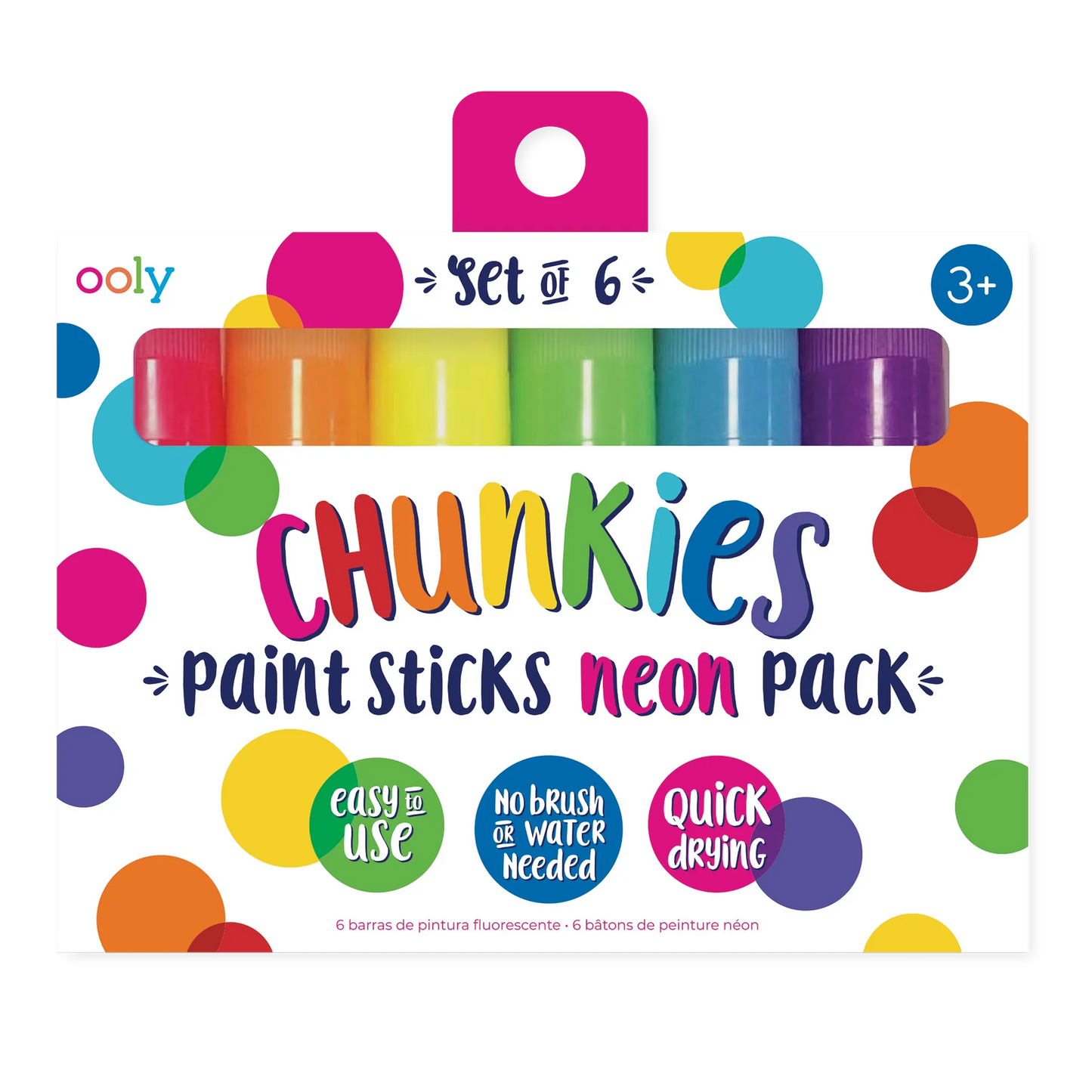 Chunkies Paint Sticks Neon (Set Of 6)