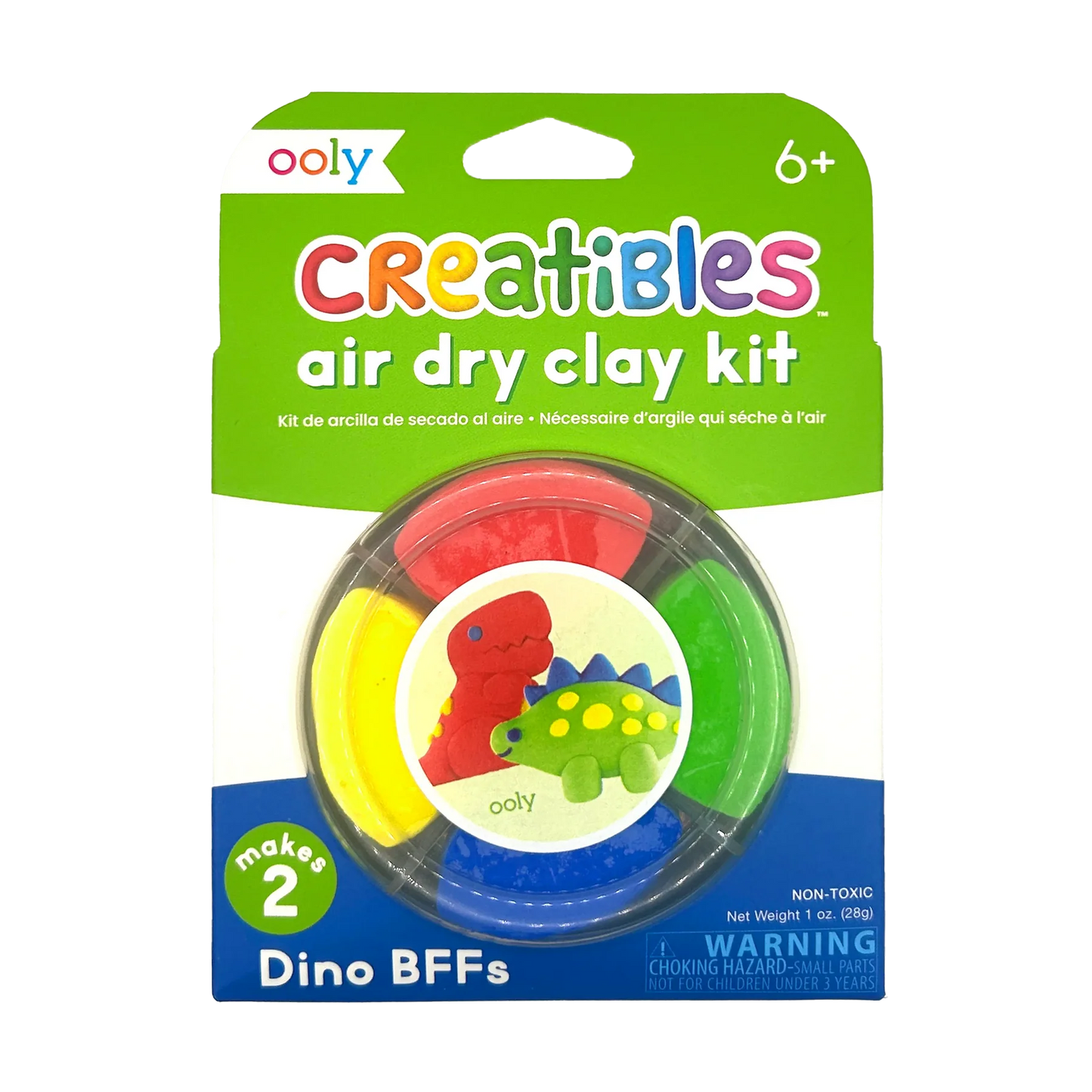 Creatibles D.I.Y. Air-Dry Clay Kit: Dino. Bffs