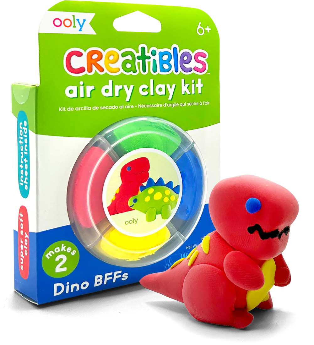 Creatibles D.I.Y. Air-Dry Clay Kit: Dino. Bffs