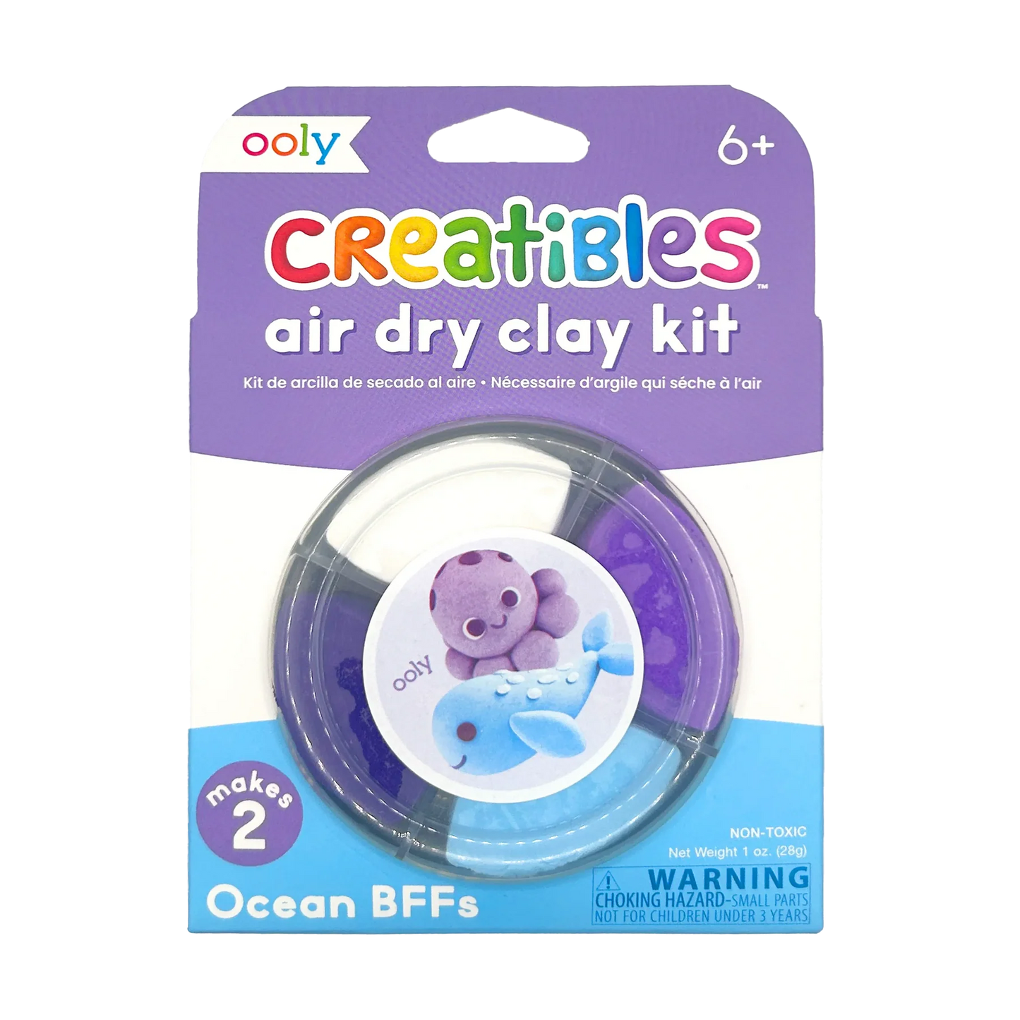 Creatibles D.I.Y. Air-Dry Clay Kit: Ocean Bffs