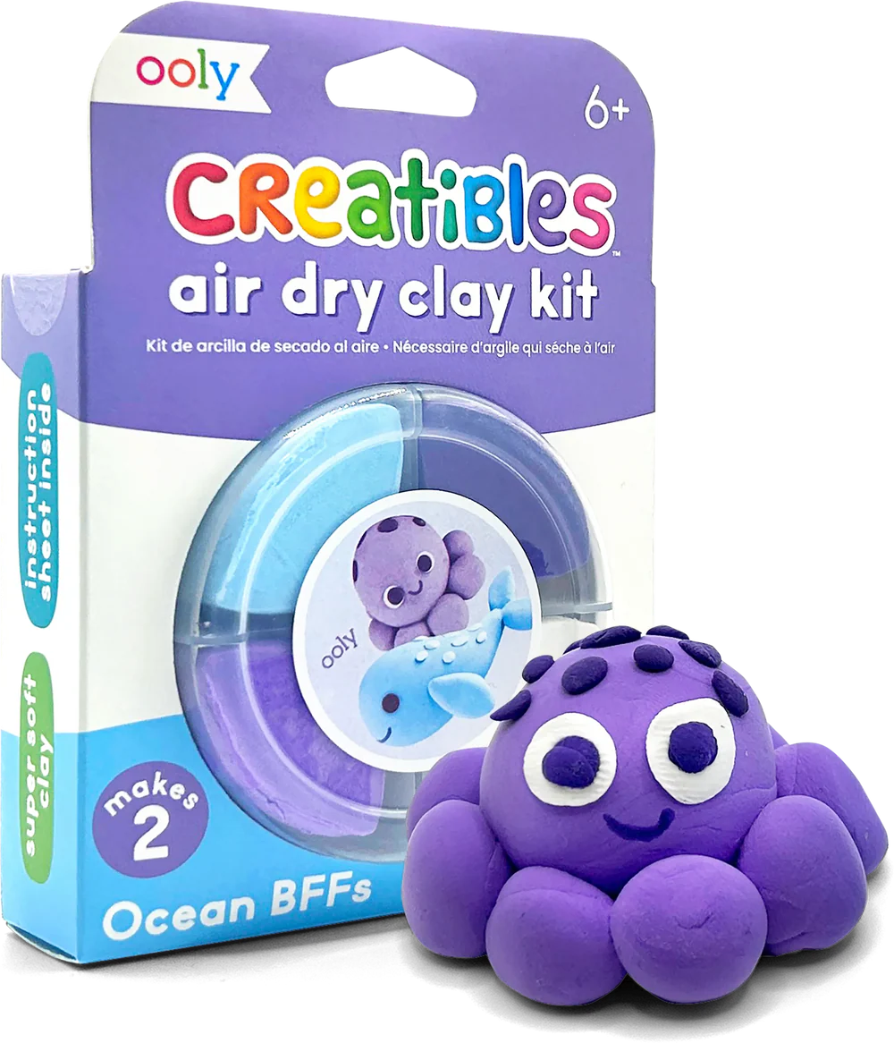 Creatibles D.I.Y. Air-Dry Clay Kit: Ocean Bffs