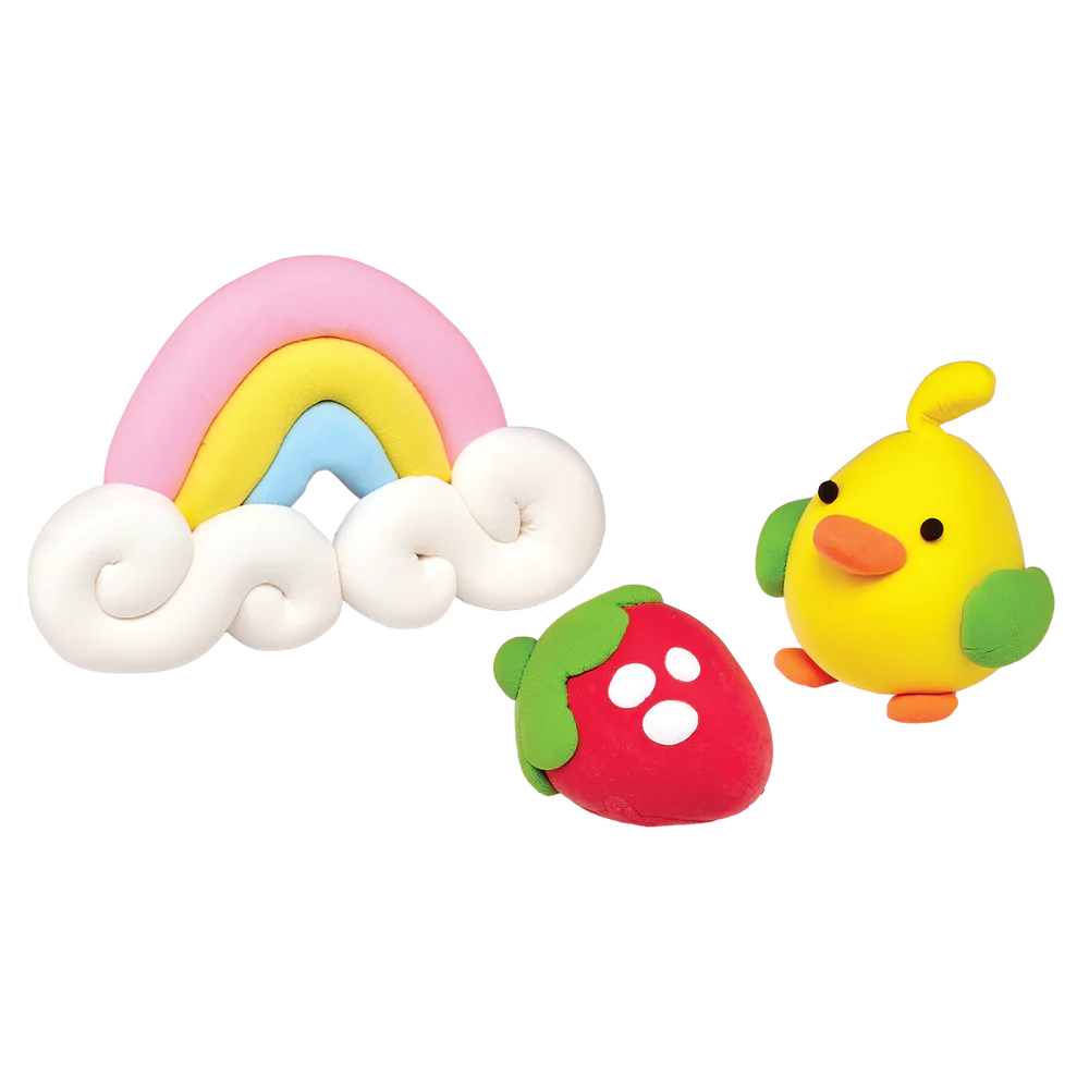 Creatibles Diy Air Dry Clay Kit - 15 Pc Set