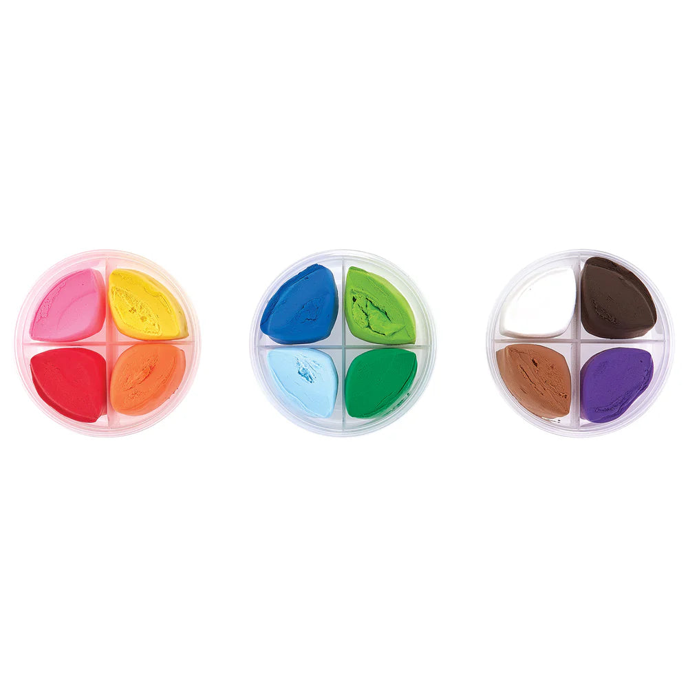 Creatibles Diy Air Dry Clay Kit - 15 Pc Set