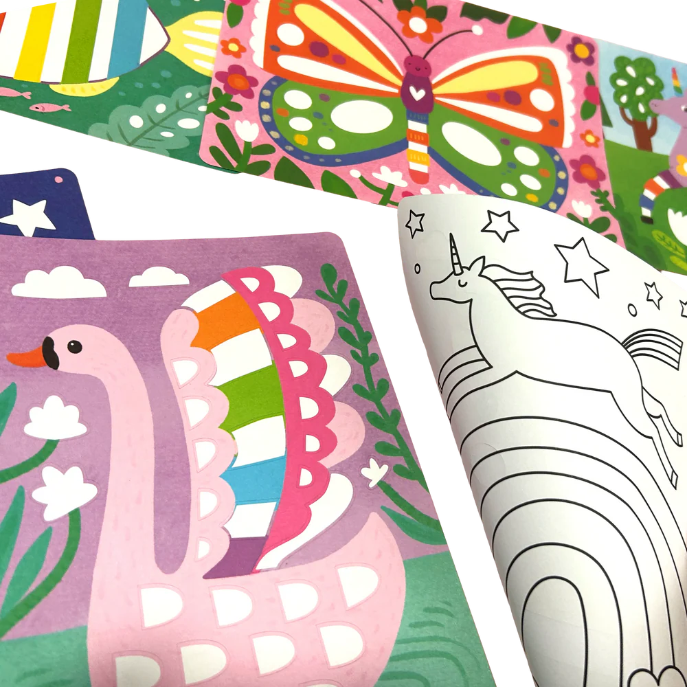 Foil-tastic: Foil Art & Coloring Fun - Whimsical World (36 PC Set)