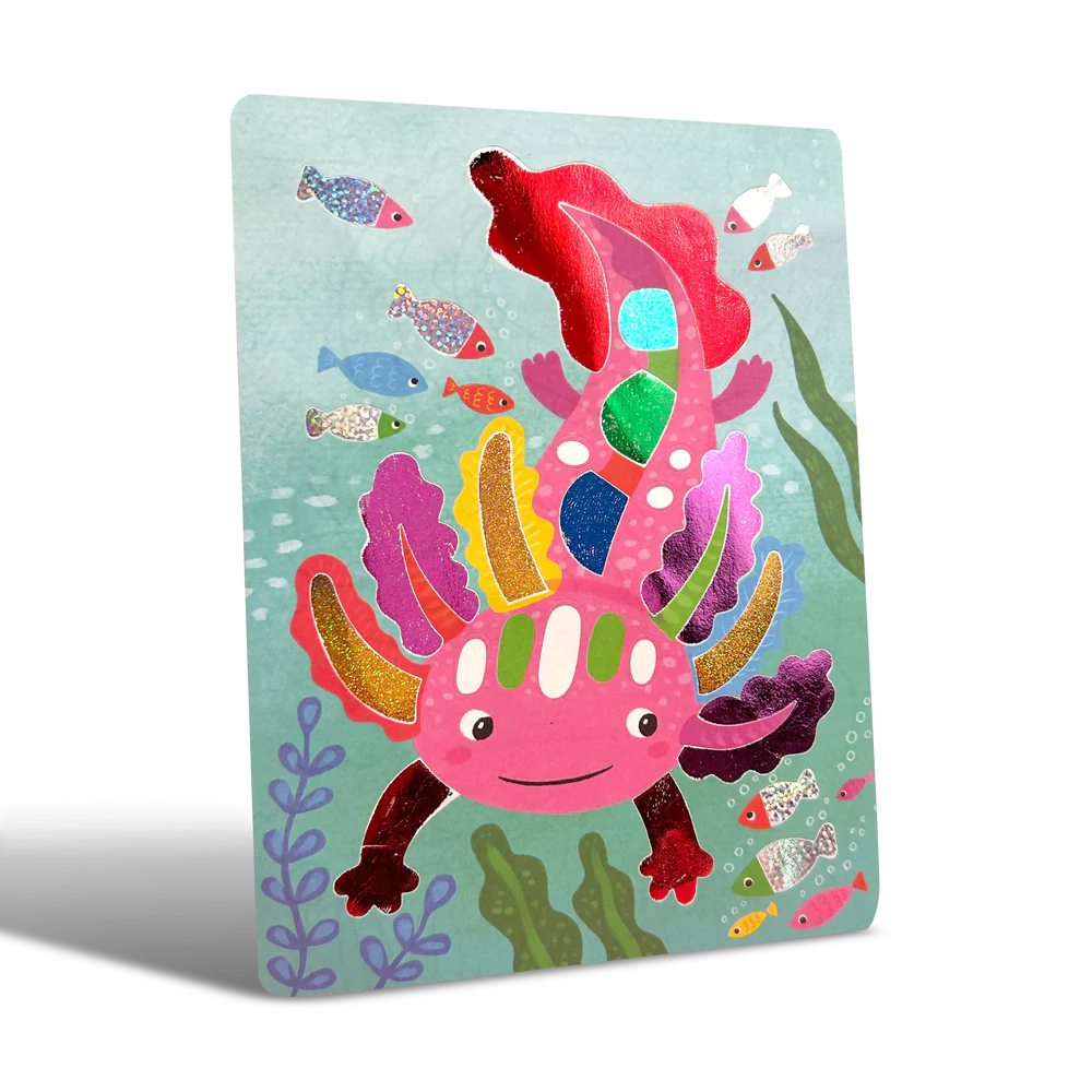 Foil-tastic: Foil Art & Coloring Fun - Awesome Animals (36 PC Set)