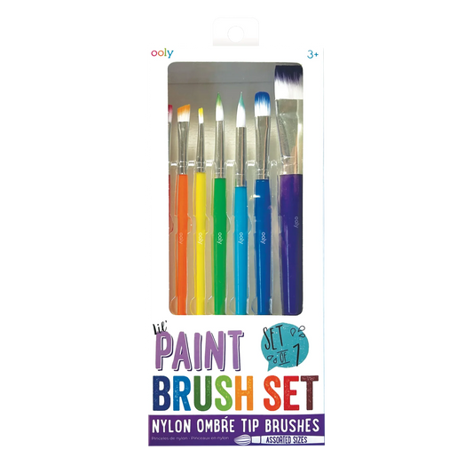Lil Paint Brush Set of 17
