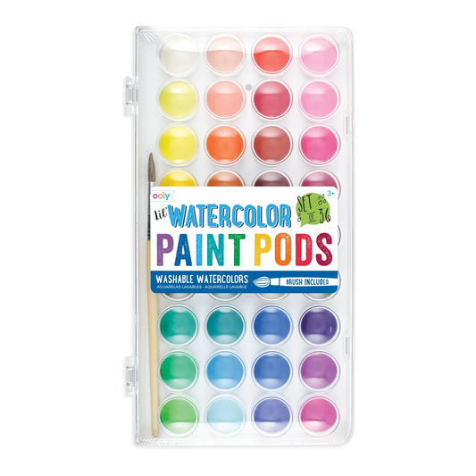 Lil Paint Pods Watercolor Set of 36