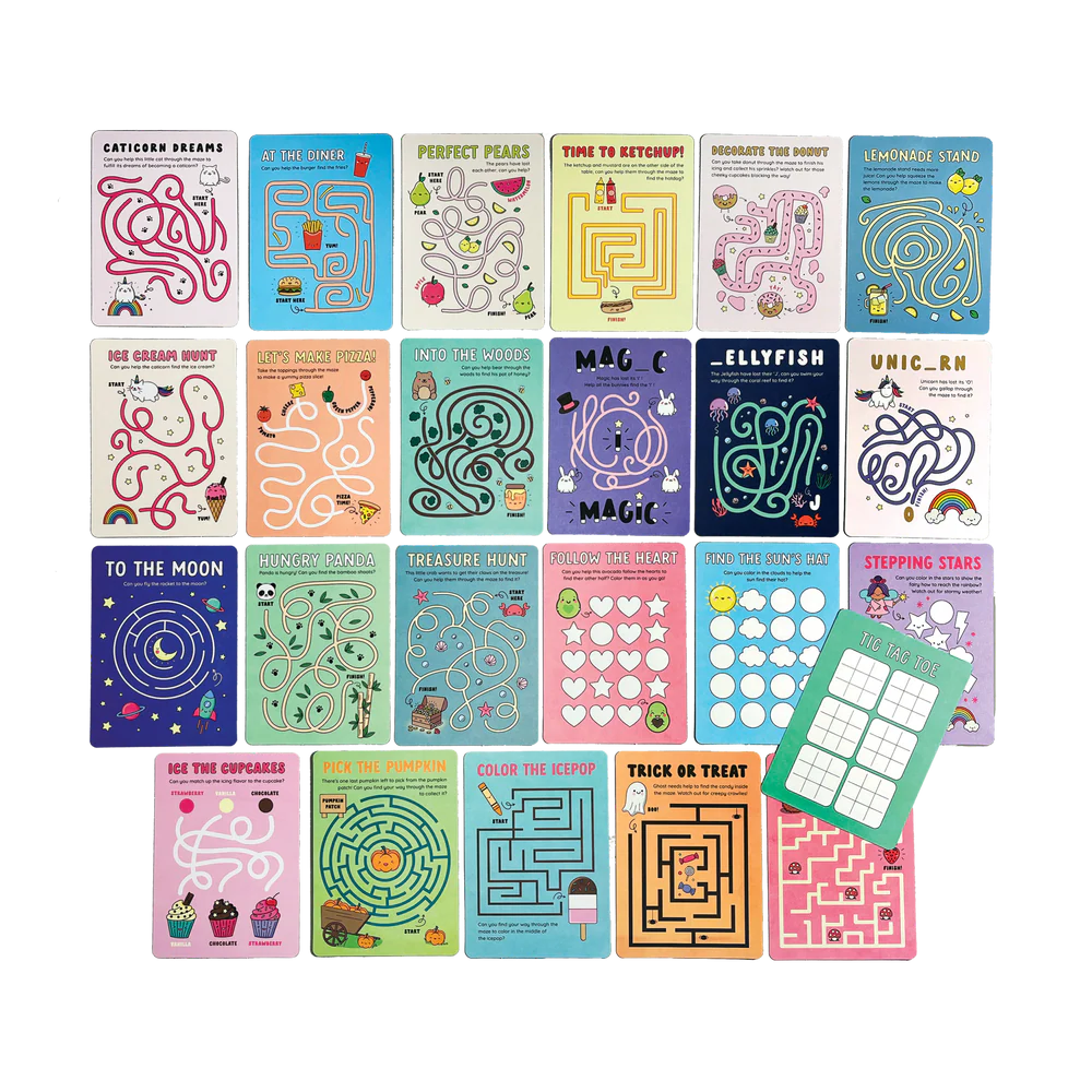 Mini Maze Paper Games