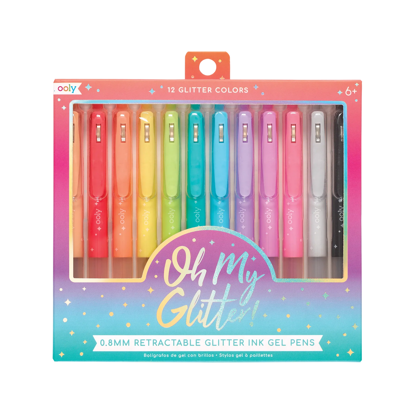 Oh My Glitter! Gel Pens - Set Of 12