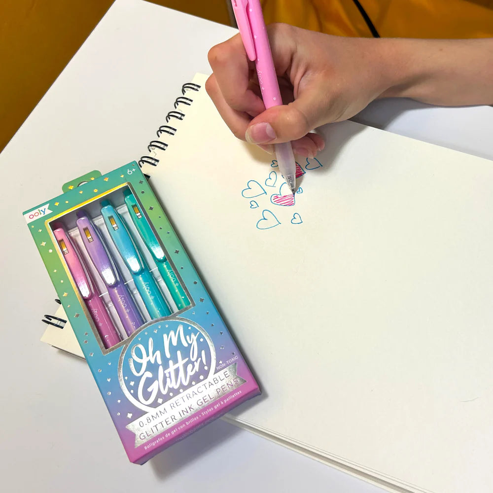 Oh My Glitter! Gel Pens - Set Of 4