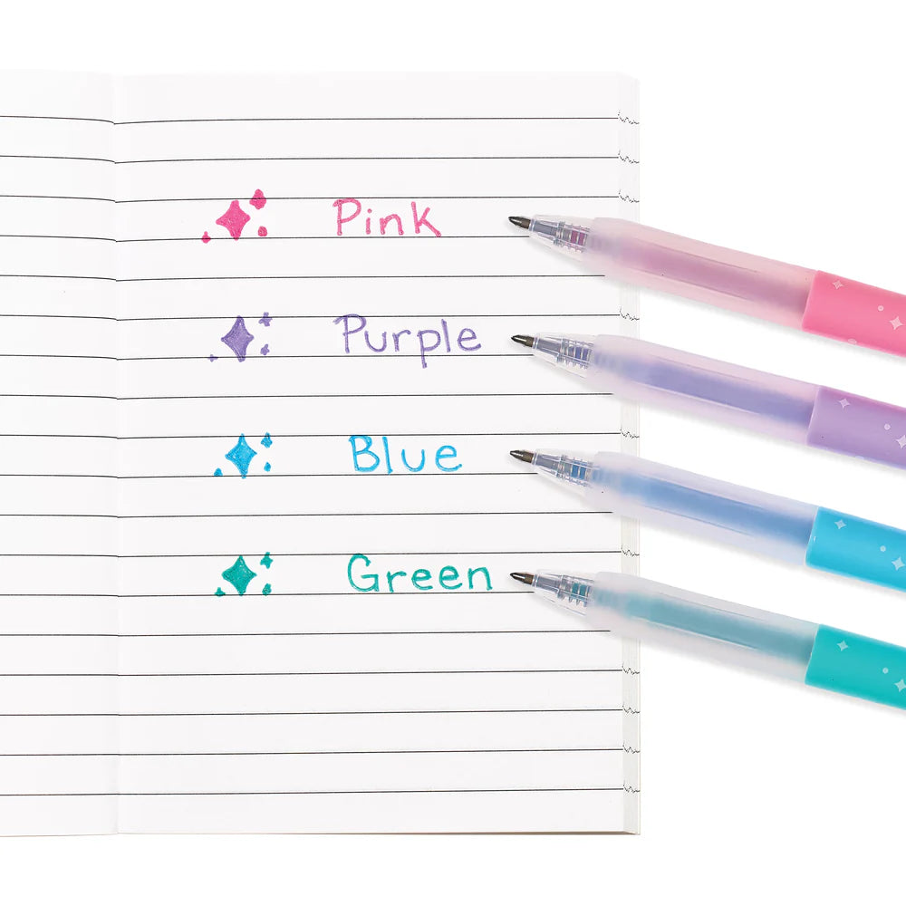 Oh My Glitter! Gel Pens - Set Of 4