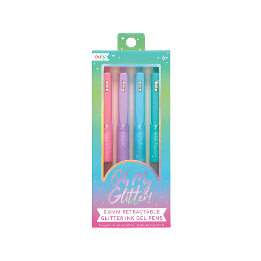 Oh My Glitter! Gel Pens - Set Of 4
