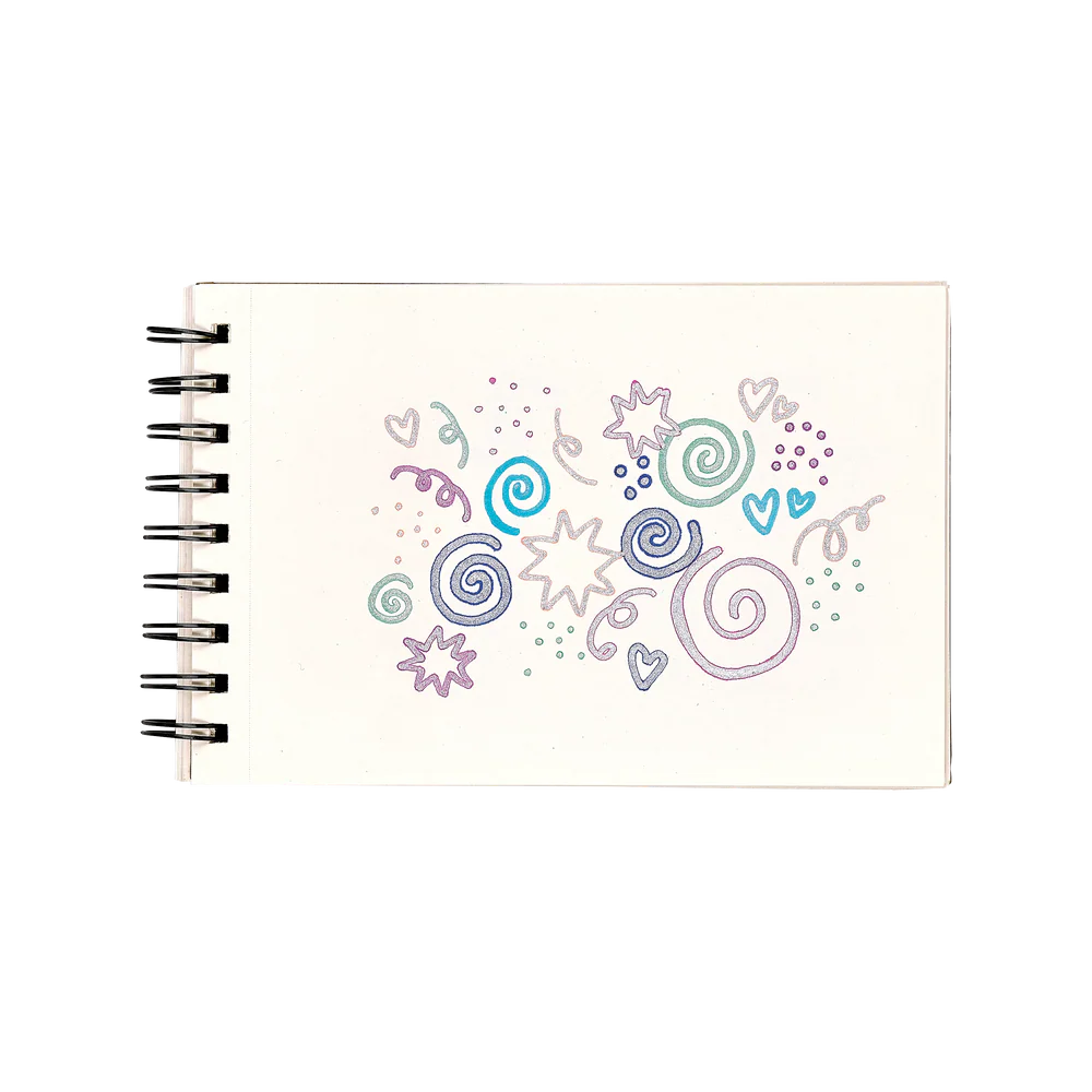 Silver Linings Outline Markers - Set Of 6