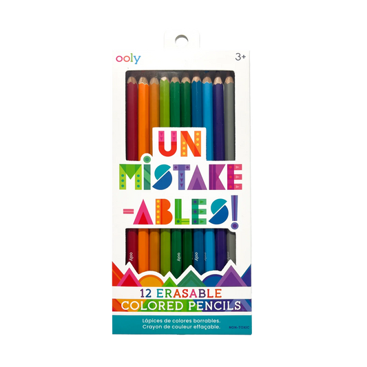 Un-Mistake-Ables!: Erasable Colored Pencils