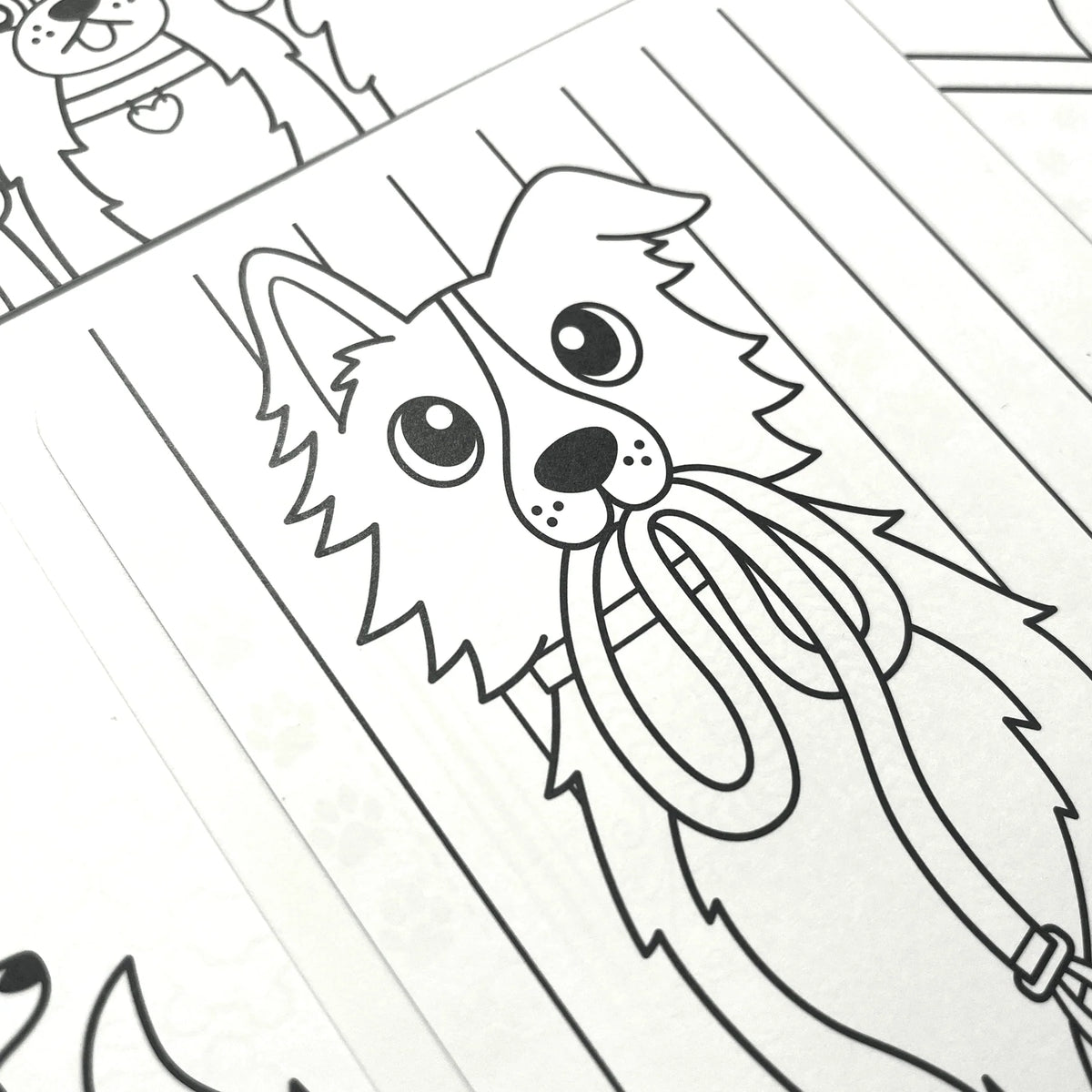 Undercover Art Hidden Pattern Coloring Activity- Dog Days (12 PCS)