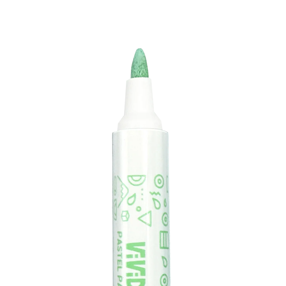 Vivid Pop!: Opaque Water-Based Paint Markers - Pastel