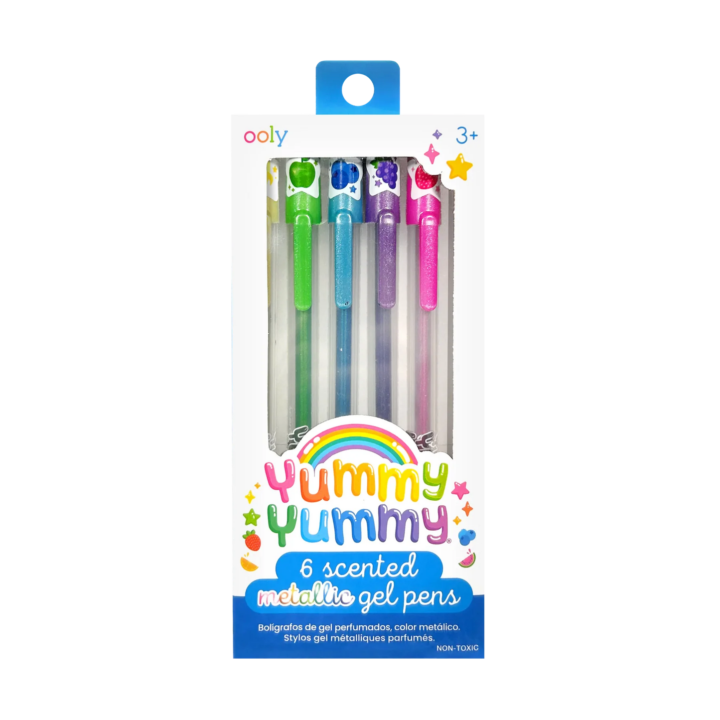Yummy Yummy: Scented Metallic Gel Pens (Set of 6)
