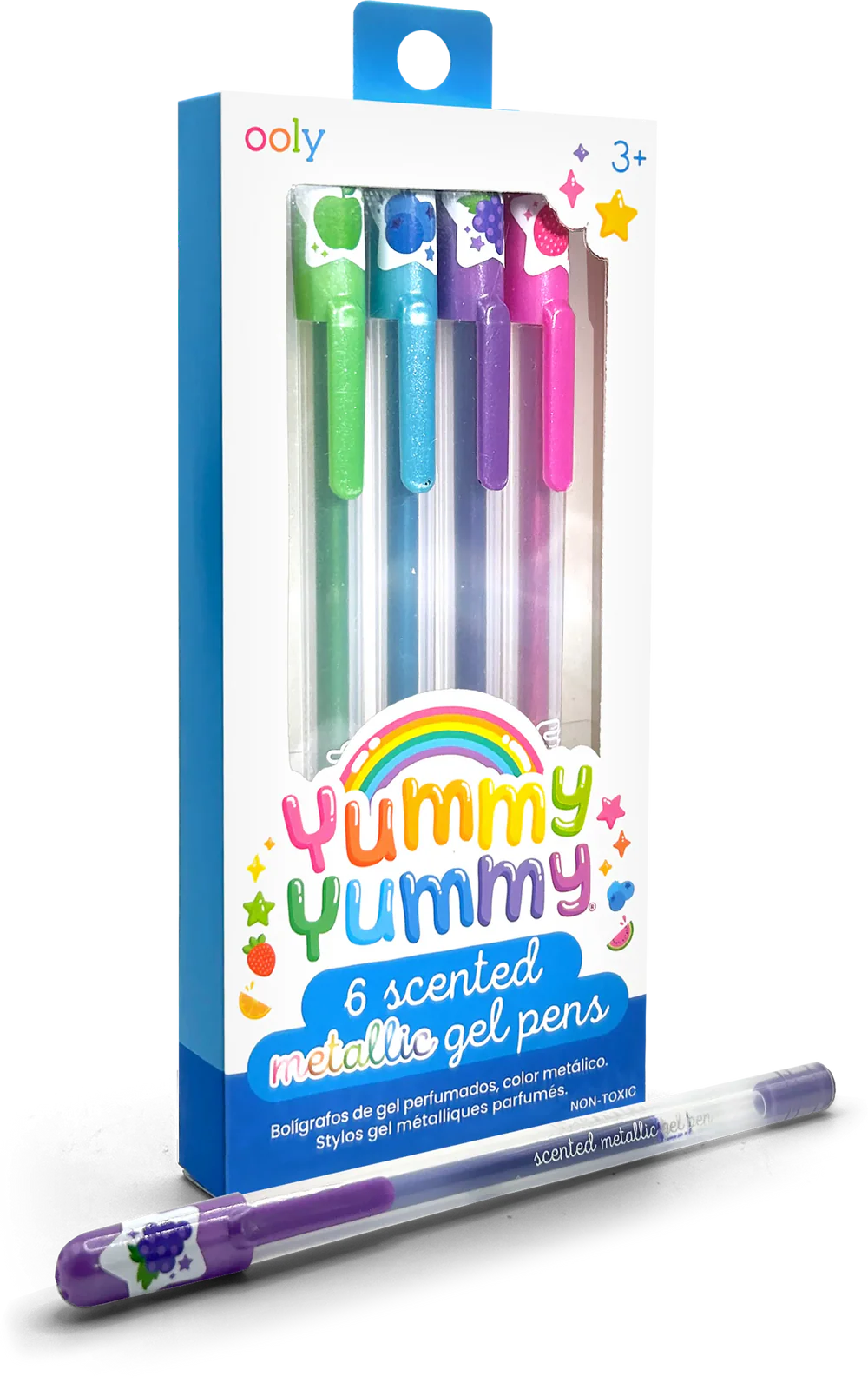 Yummy Yummy: Scented Metallic Gel Pens (Set of 6)