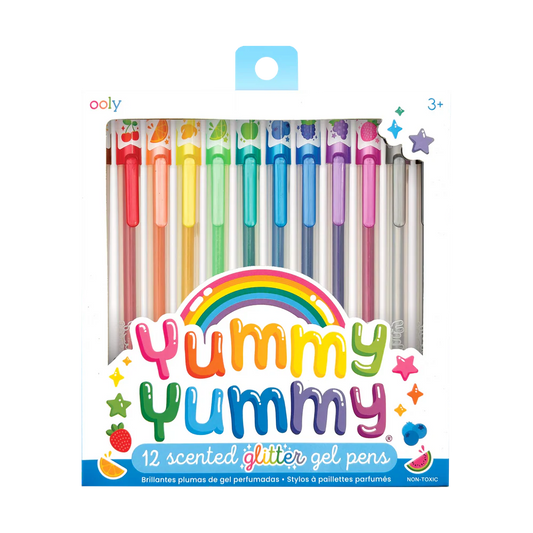 Yummy Yummy Scented Glitter Gel Pens 2.0 - Set Of 12