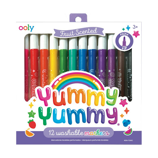 Yummy Yummy Scented Markers - Set Of 12