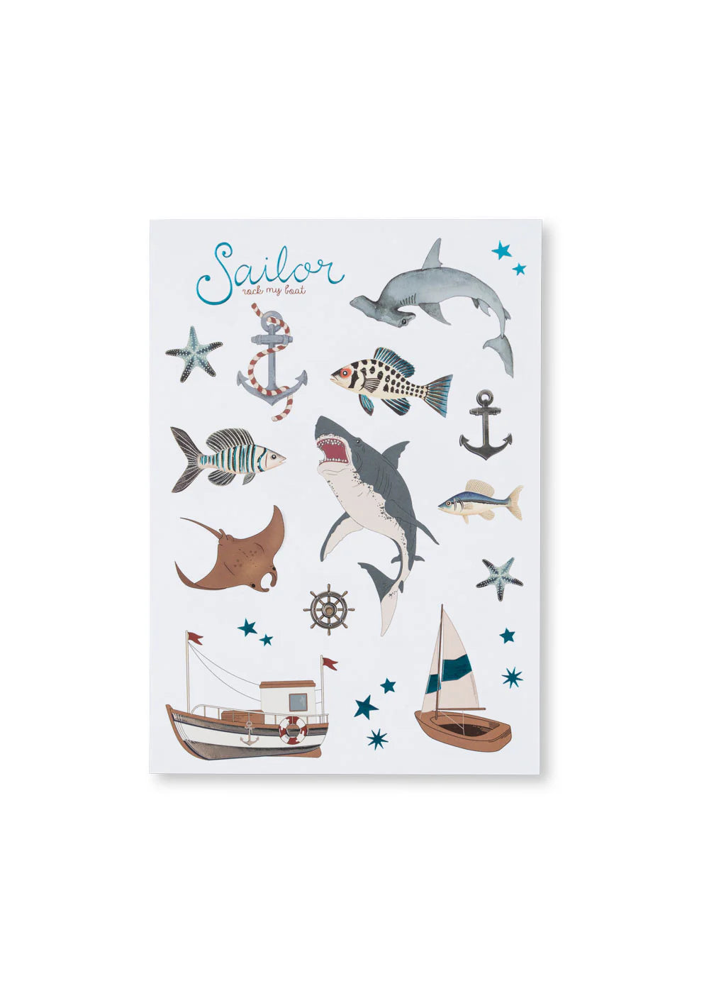 A Sticker A Day- Sail Away