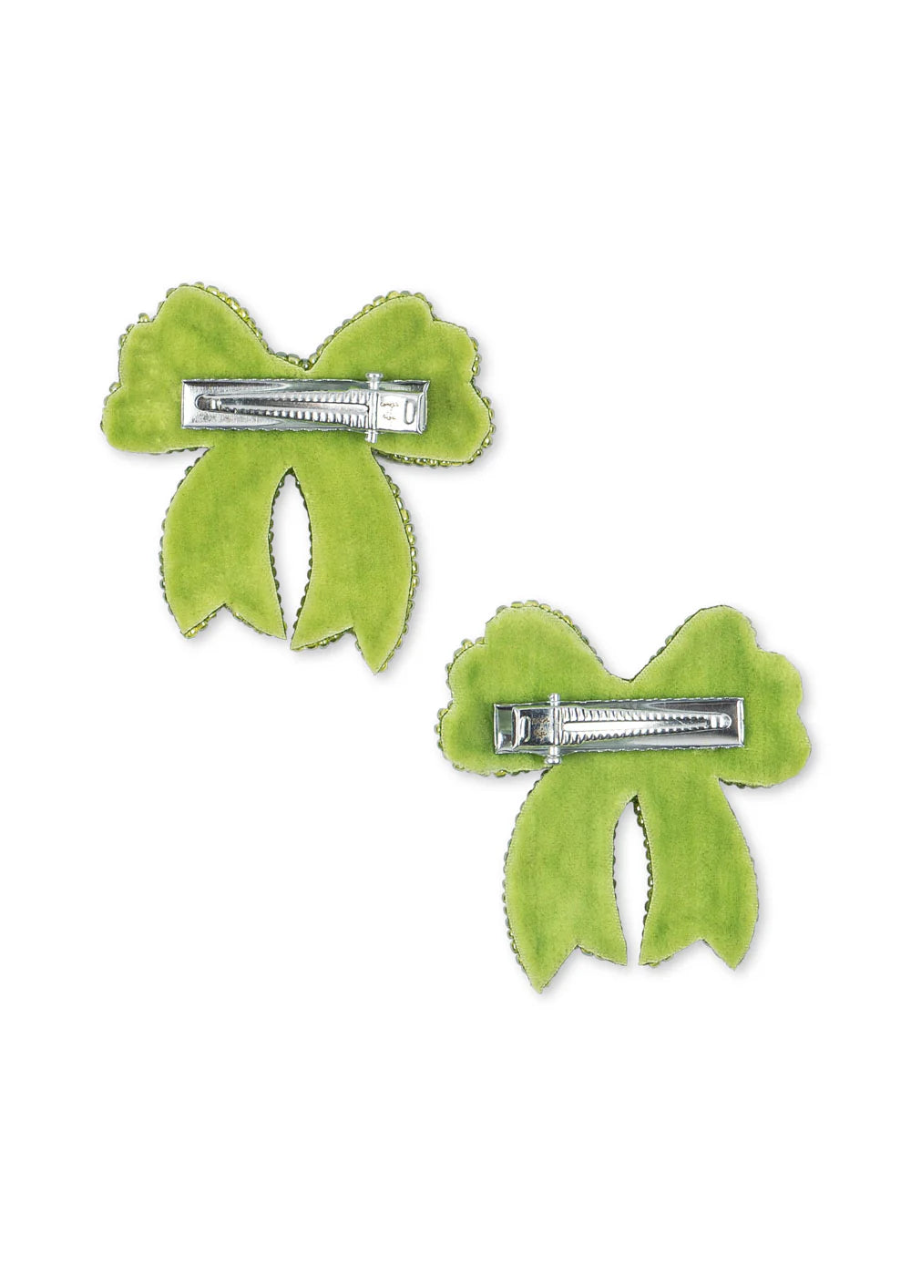 2 Pack Sequin Bow Hair Clip