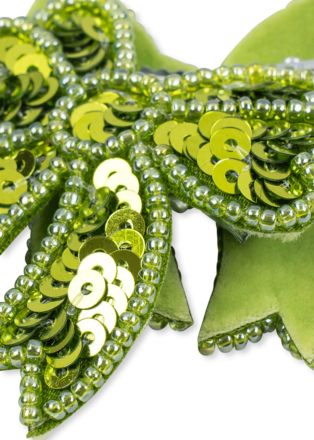 2 Pack Sequin Bow Hair Clip