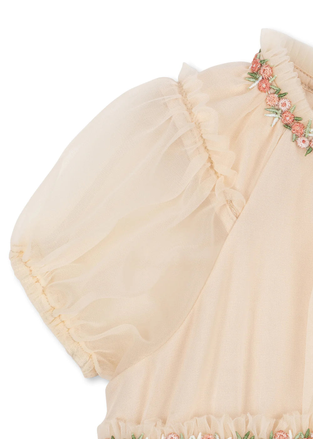 Joelle Dress- Buttercream- Girls Occasion Dress