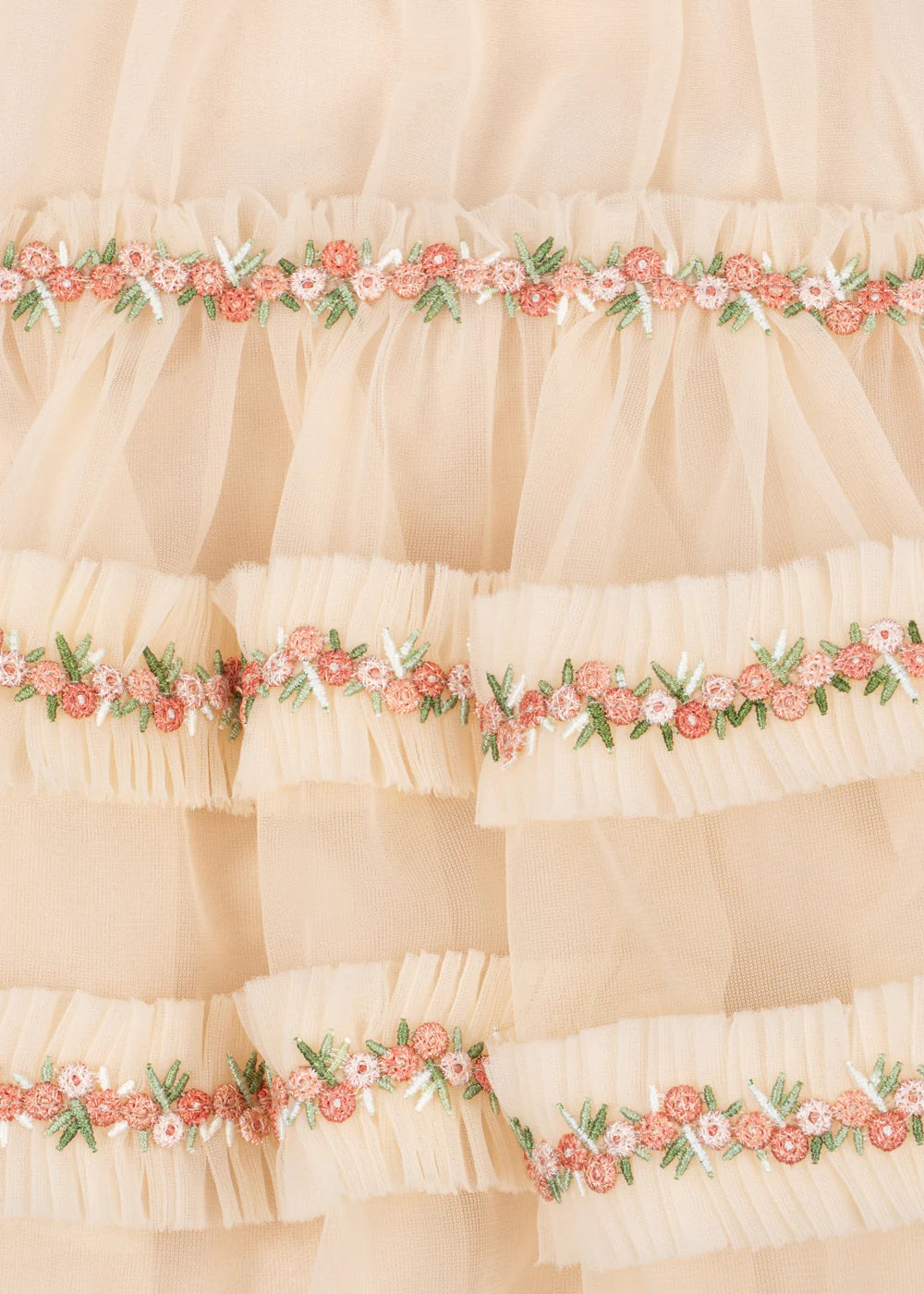 Joelle Dress- Buttercream- Girls Occasion Dress
