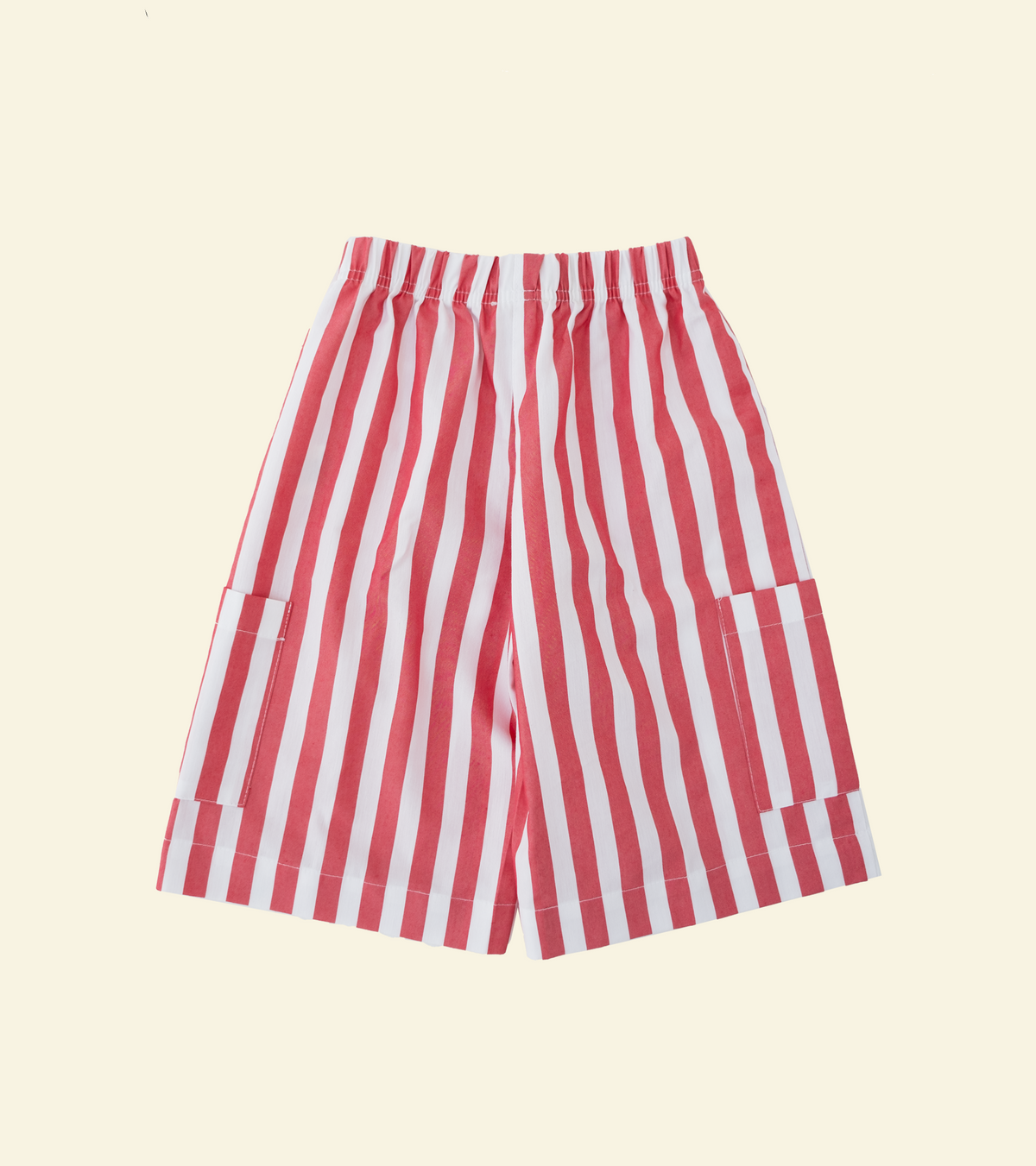Back of the Oupah Ringmaster striped cotton pants